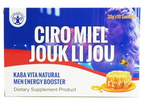 Organic Ciro Miel Jouk Li Jou 10 Sachets